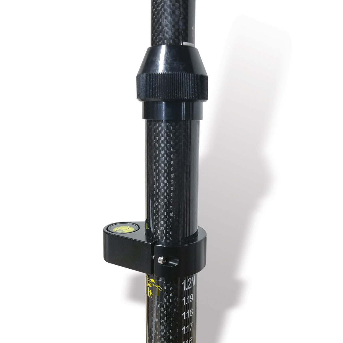 SitePro 2.2 Meter Carbon Fiber Rover Rod, 3 Position Snap-Lock, 10ths