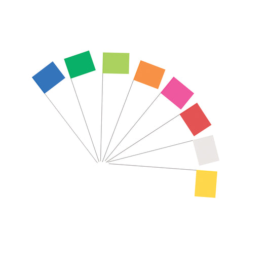 SitePro Stake Flagging-4x5x21, bundles oF 100ea.