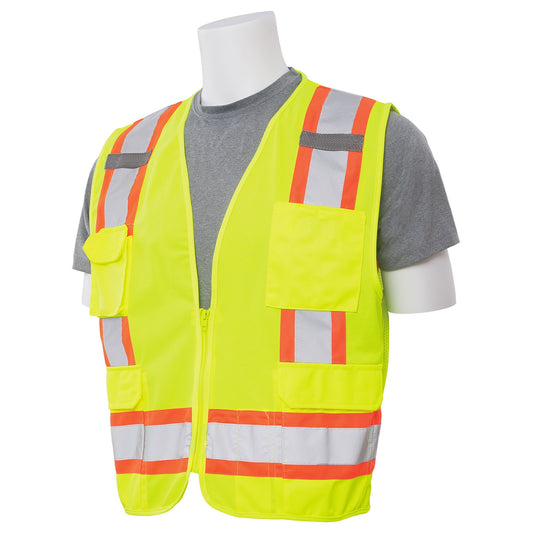 ERB CLASS 2 SURVEYOR VEST Solid/Mesh
