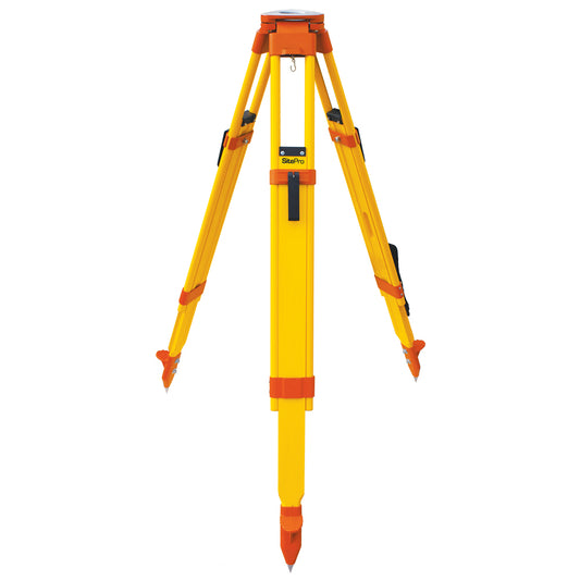 SitePro WDW20 Heavy Duty Wing Screw Wood Tripod, Orange